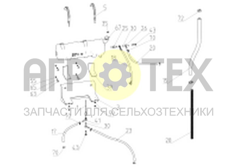 Чертеж Установка бачка расширительного (101.05.37.400)